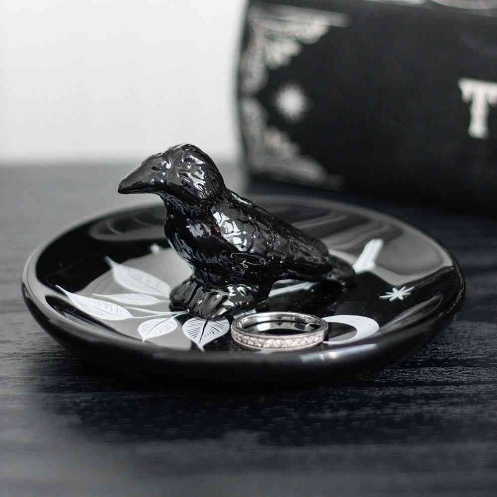 Something Different - Mystic Raven Decoratie schaaltje - Zwart